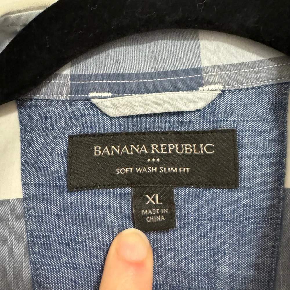 Banana republic men’s xl button down shirt